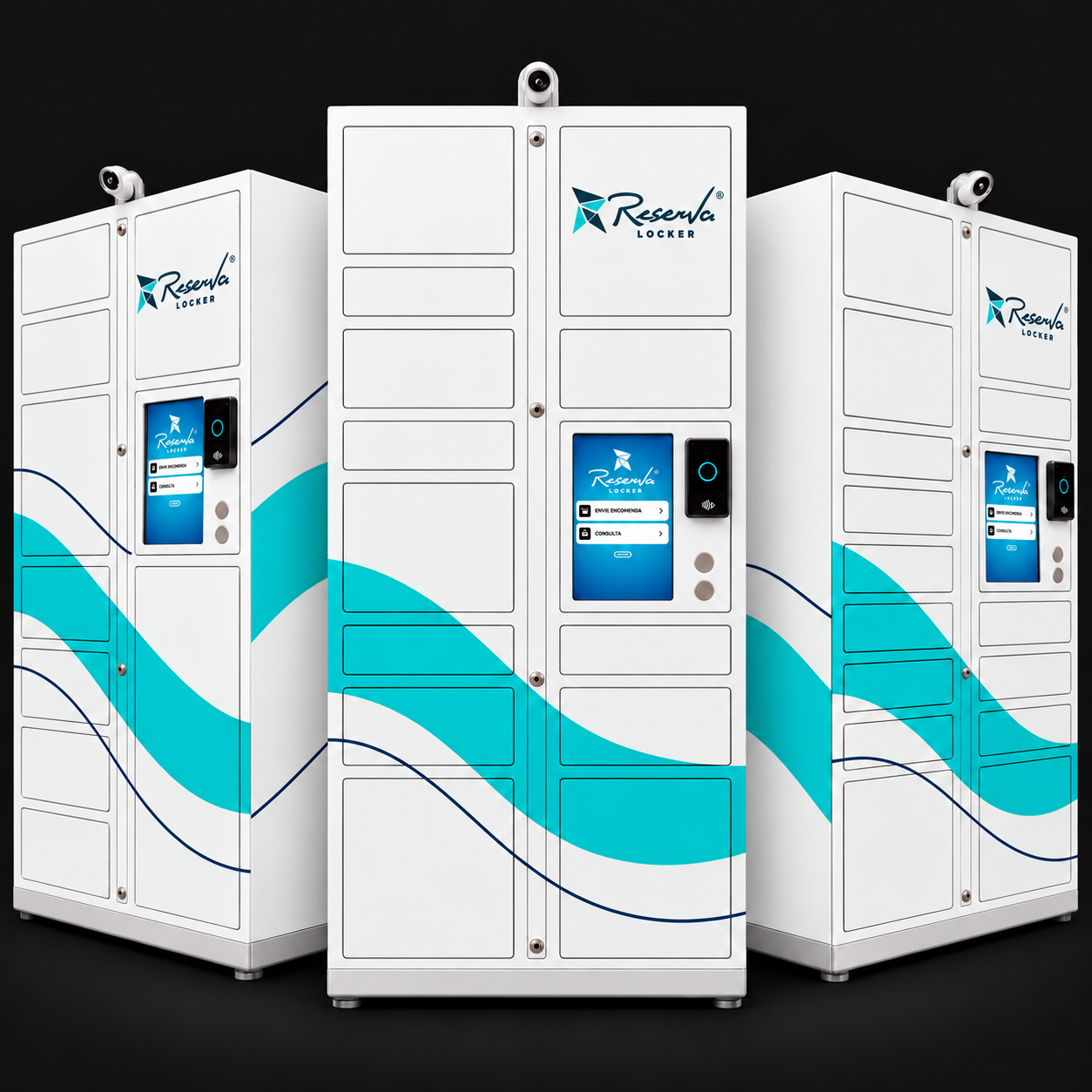 Modelo Reserva Locker para encomendas